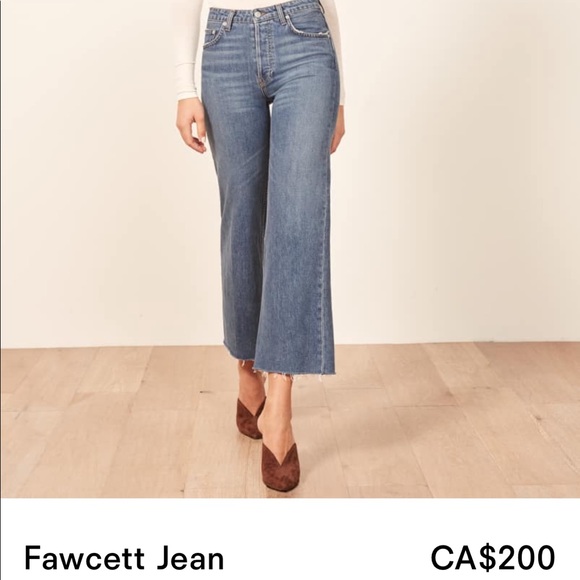 Reformation Fawcett Jean Size 24 